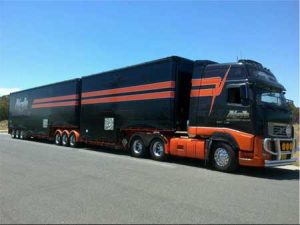 Truck Wheel Hub Temperature label