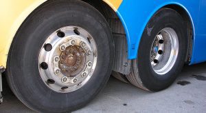 Coach Wheel Nut Safety Indicators
